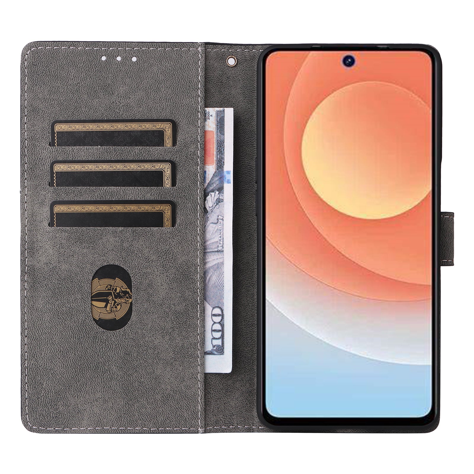 For Transsion Tecno Camon 30 Premier 5G CL9 Case Leather RFID Blocking Protection Phone Cover with Strap For Transsion Tecno Camon 30 Premier 5G CL9 Case Leather RFID Blocking Protection Phone Cover with Strap